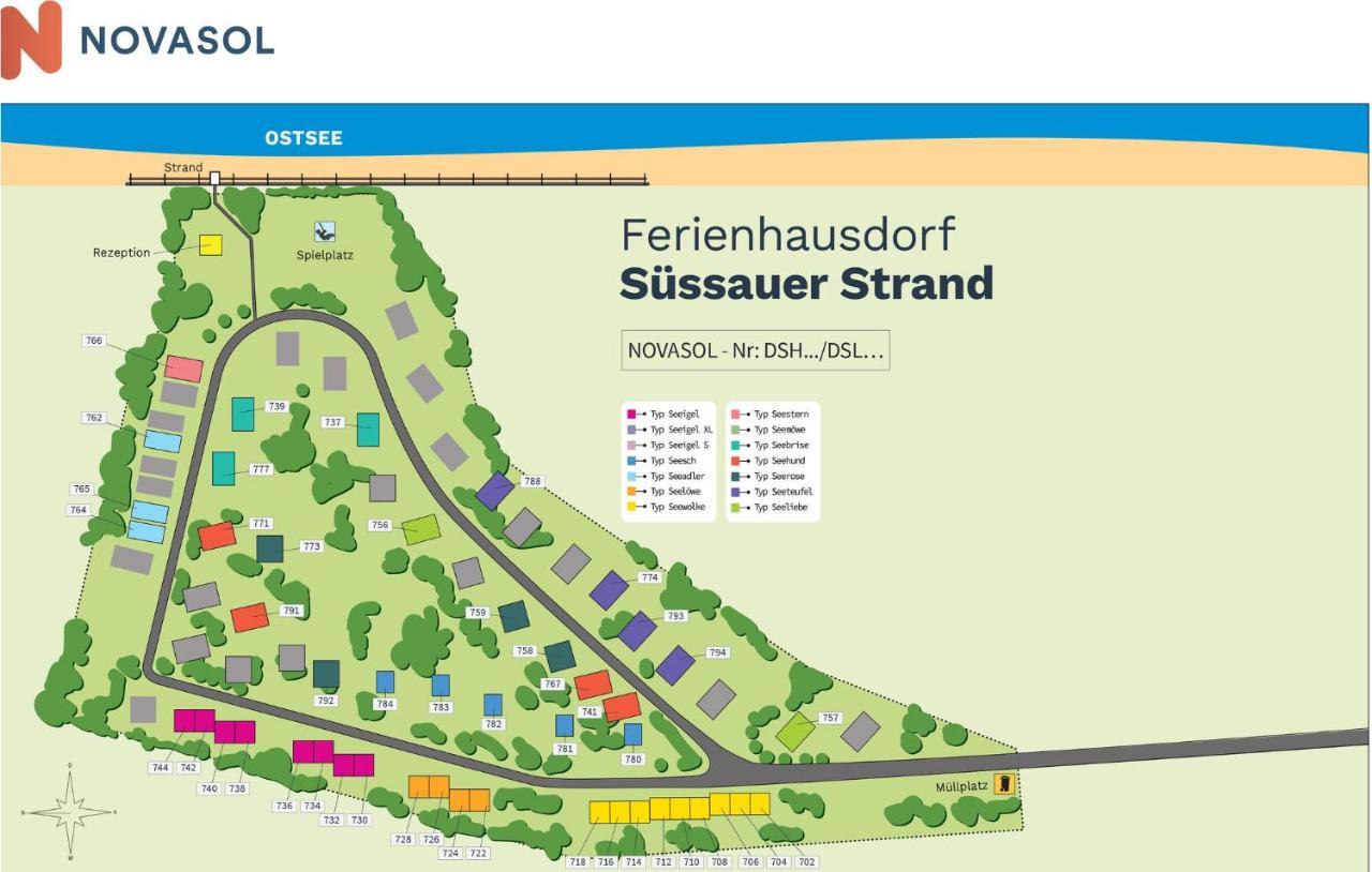 Haus Seeadler 2 Süssau 外观 照片